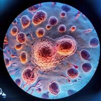 Microscopic World A Glimpse into the Intricate Beauty of Life photo