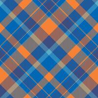Tartan scotland seamless plaid pattern . Retro background fabric. Vintage check color square geometric texture. vector