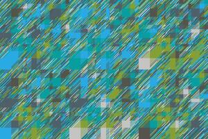 Modern glitch background. Color geometric abstract pattern . vector