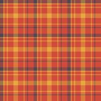 Plaid seamless pattern. background of textile ornament. Flat fabric design. vector