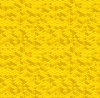 Plastic constructor game seamless pattern. toy brick texture background. Perspective flat design for paper or fabric print. vector