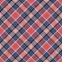 Plaid pattern seamless. Check fabric texture. Stripe square background. textile design. vector
