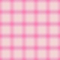Best plaid pattern, hispanic textile seamless tartan. Curved texture background fabric check in light and pink colors. vector