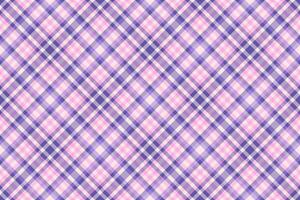 Hipster background textile , custom tartan fabric texture. Sample pattern seamless plaid check in misty rose and indigo colors. vector