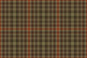 Plaid pattern seamless background. Tartan check stripe texture vector