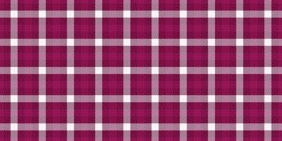 Neutral fabric plaid background, pure check tartan seamless. Display pattern textile texture in pink and lavender blush colors. vector