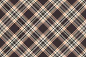 Feminine check seamless , daisy texture pattern fabric. Menu tartan background textile plaid in light and pastel colors. vector