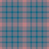 Aesthetic background textile, throw seamless fabric tartan. Stroke plaid texture check pattern in pastel and cyan colors. vector