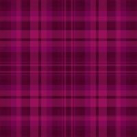 Selection seamless background fabric, female textile plaid . Template texture tartan check pattern in pink and dark colors. vector