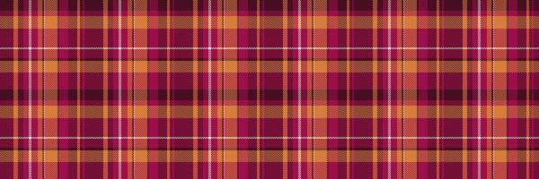 Nyc check background textile, checked tartan pattern seamless. Infant plaid fabric texture in pink and dark colors. vector