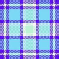 Minimalist textile pattern , order texture tartan plaid. Quality check seamless fabric background in bright and cyan colors. vector