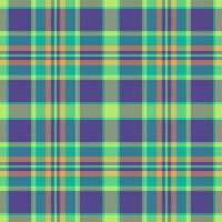 Japan seamless background check, repeating plaid pattern . Package textile tartan fabric texture in green and pastel colors. vector