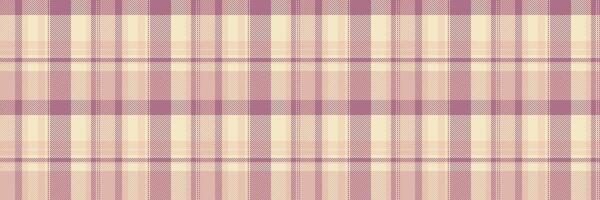 Idea tartan background textile, folklore fabric check pattern. Bold texture plaid seamless in light and pink colors. vector