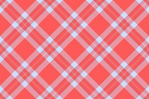 Elegant check background, decorating tartan textile seamless. Variation texture pattern plaid fabric in red and light colors. vector