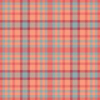 Tracery texture background textile, hispanic plaid pattern fabric. Womens fashion check tartan seamless in red and pastel colors. vector