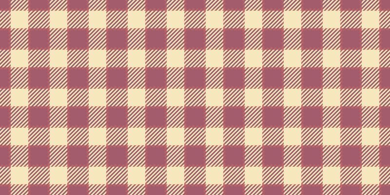 Stripped plaid check seamless, punk texture fabric. Nostalgic background tartan textile pattern in red and light colors.