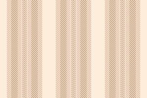 Fashioned vertical background, towel lines seamless fabric. Package textile pattern stripe texture in antique white and light colors. vector