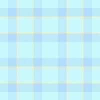 Diverse background pattern textile, majestic texture fabric check. Christmas ornament plaid seamless tartan in light and cyan colors. vector