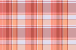1960s fabric background texture, collage textile plaid check. Costume tartan pattern seamless in red and light colors. vector