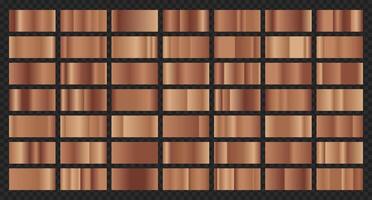 Set of bronze texture background. Bronze background texture. Steel metal background templates. Metal gradient collection. illustration vector