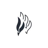 Smoke icon. .Editable stroke.linear style sign for use web design,logo.Symbol illustration. vector