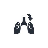 breathe icon. .Editable stroke.linear style sign for use web design,logo.Symbol illustration. vector