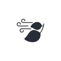 wind icon. .Editable stroke.linear style sign for use web design,logo.Symbol illustration. vector