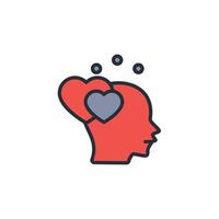 wellbeing icon. .Editable stroke.linear style sign for use web design,logo.Symbol illustration. vector