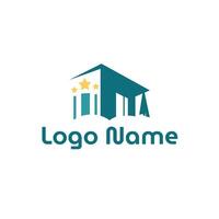 Education company Logo Design Template Illustration vector