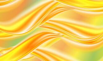 Smooth light gold waves lines. abstract background. vector