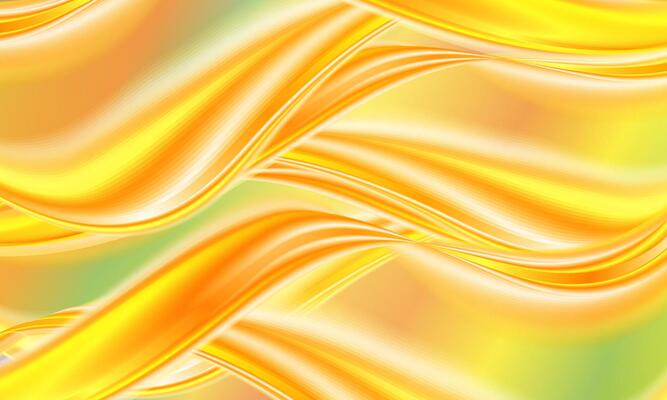 Smooth light gold waves lines. abstract background.