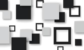 abstract geometric retro style. Square vintage on white background. vector