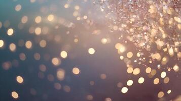 a blurry image of a sparkly background with lights photo