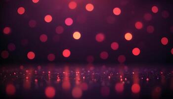 red and purple lights on a dark background photo