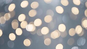 a blurry image of a lighted background with circles photo