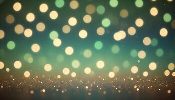 abstract background with lights and bokeh photo