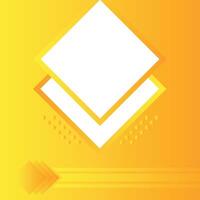 Yellow and orange unusual background with subtle rays of light vector