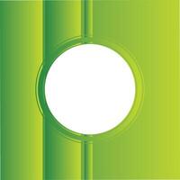 Green and White Circle in Center Abstract Background vector