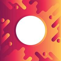 Red and Orange Gradient Abstract Background vector
