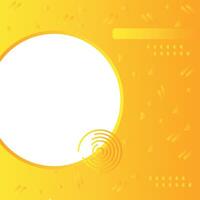 Orange abstract gradient background vector