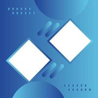 White Square Shape Abstract Background vector