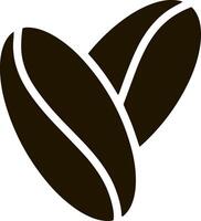 Coffee bean icon Stencil clipart vector
