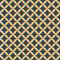 Abstract geometric seamless pattern with bifurcation. A pattern with an optical illusion that bathes the vision vector