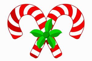 Sweet Christmas Candy Graphics for Holiday Design Projects Ideal for Greeting Cards, Logos, Illustrations, Gift Tags, and Unique Seasonal Branding to Add a Touch of Festive Delight vector