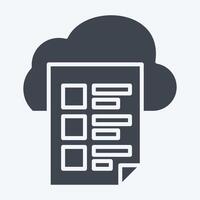 Icon Fire Access. related to Network symbol. glyph style. simple illustration vector