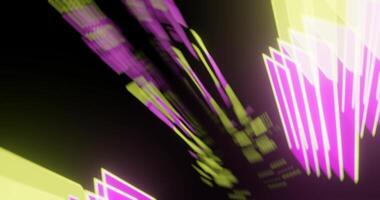 a vibrant abstract motion graphics loop blur 3d rendering video