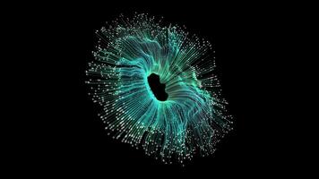 Deep learning Big data technology and data science abstract background. analysing and artificial intelligence. video