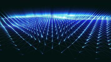Ai board technology Data Transfer 5g background Big data cloud computing internet of things IOT AI network technology video