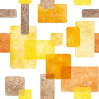 warm watercolor geometric abstract seamless pattern vector
