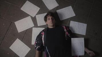 Creative Despair. A Moment of Reflection and Chaos video